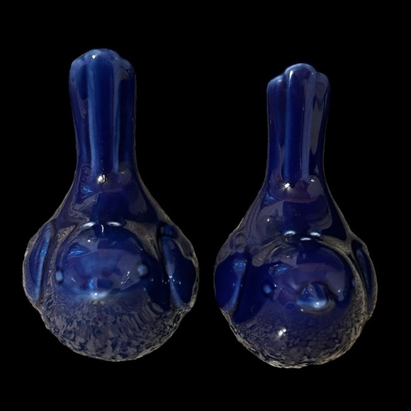 Every Day White By Fitz & Floyd Blue Bird Salt & Pepper Shakers NWT - Picture 2 of 5